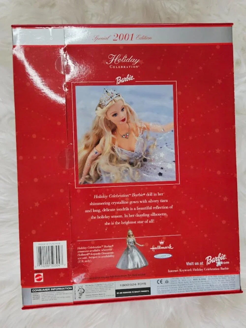 Barbie holiday 2001